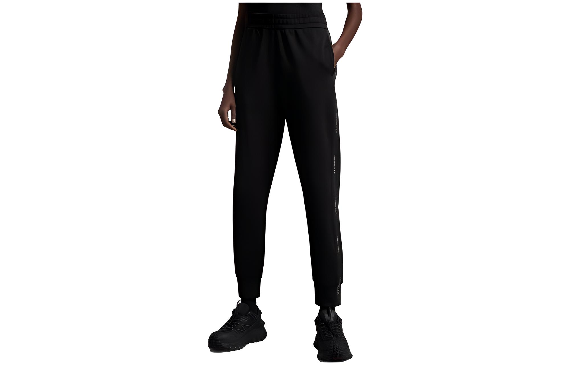 Хлопковые брюки Track с логотипом Moncler, черный
Хлопковые брюки Track с логотипом Moncler, черный