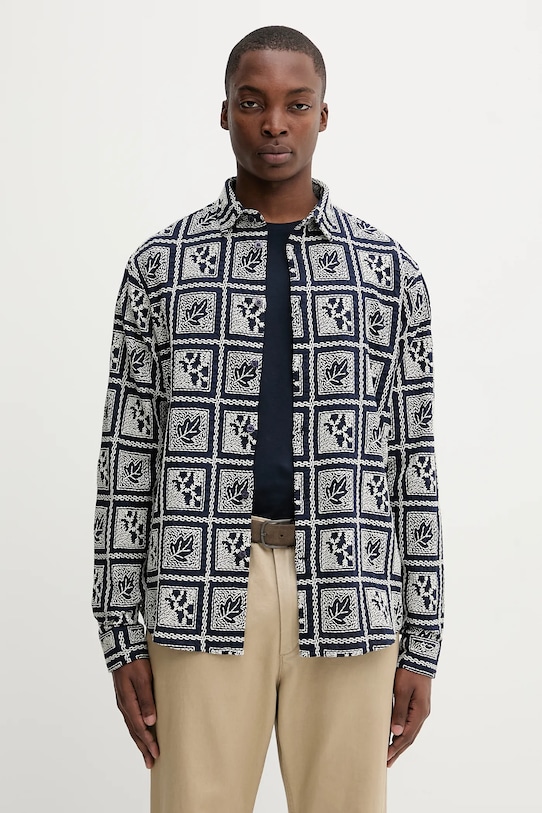 Хлопковая рубашка JACK Desigual, темно-синий
Хлопковая рубашка JACK Desigual, темно-синий