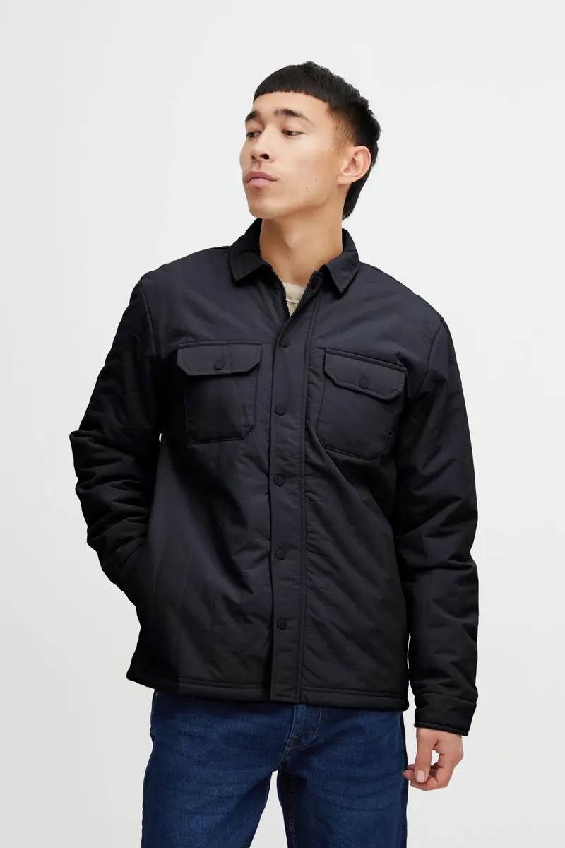 Куртка-рубашка из смесового материала "BLEND BHJacket", черный
Куртка-рубашка из смесового материала "BLEND BHJacket", черный