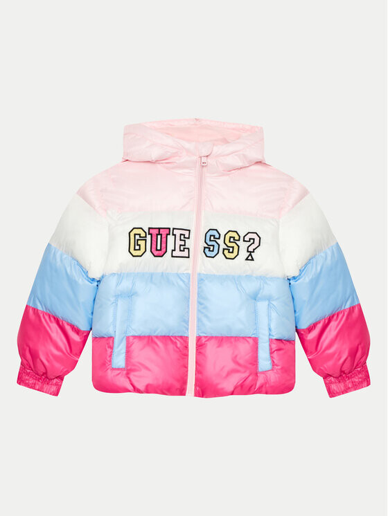Пуховик стандартного кроя Guess, мультиколор 
Пуховик стандартного кроя Guess, мультиколор