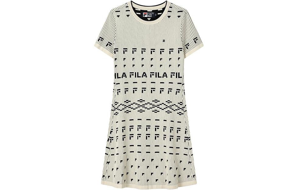 Платье с короткими рукавами женское серо-бежевое Fila
Платье с короткими рукавами женское серо-бежевое Fila