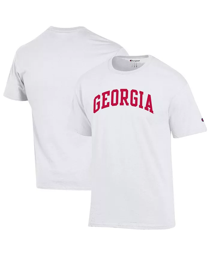 Мужская белая базовая футболка с аркой Georgia Bulldogs Champion
Мужская белая базовая футболка с аркой Georgia Bulldogs Champion