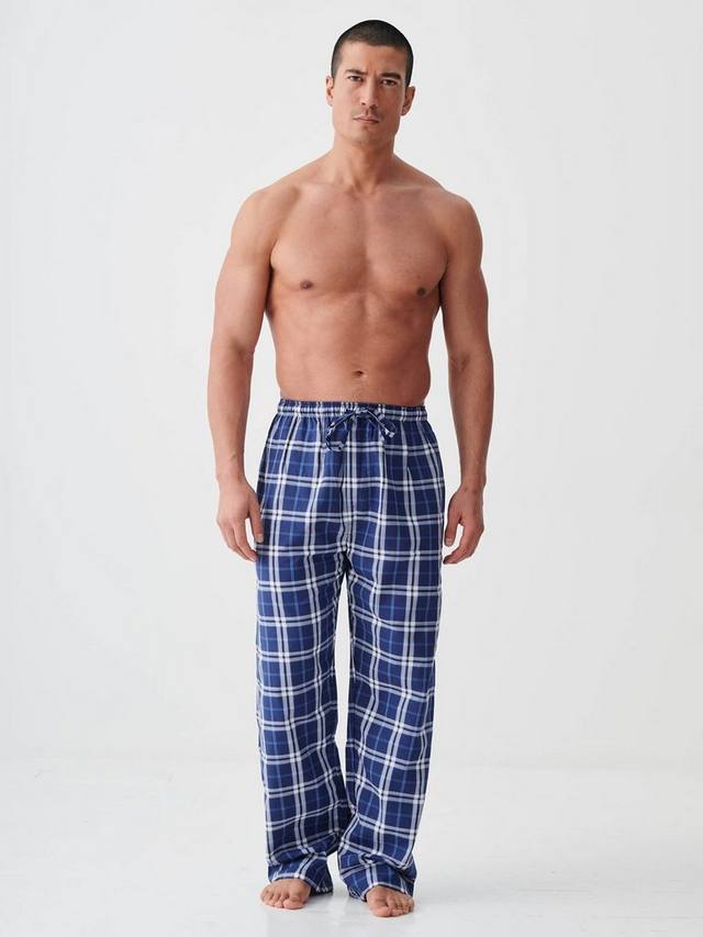 Хлопчатобумажные пижамные брюки British Boxers, цвет Chester Blue
Хлопчатобумажные пижамные брюки British Boxers, цвет Chester Blue