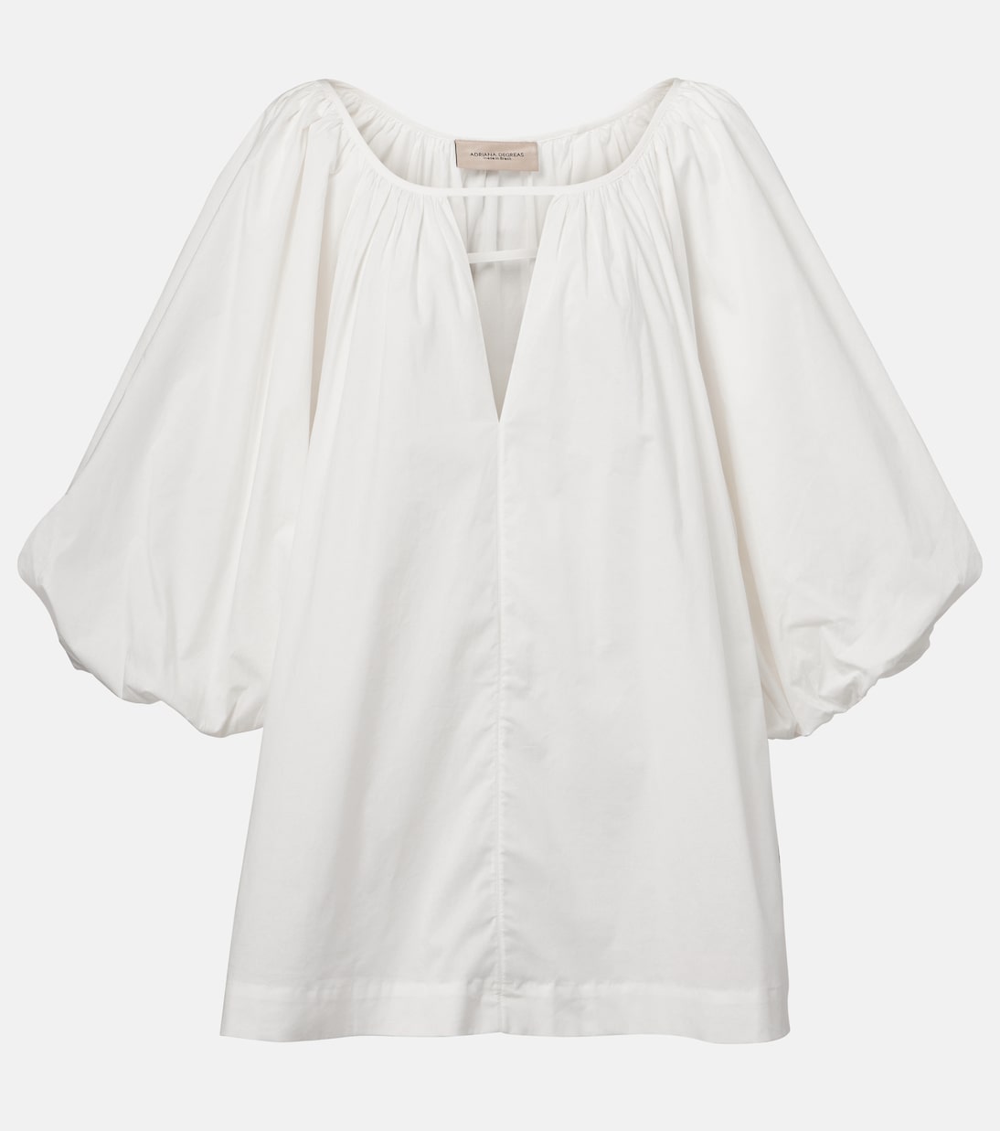 Хлопковое мини-платье Adriana Degreas, белый
Хлопковое мини-платье Adriana Degreas, белый