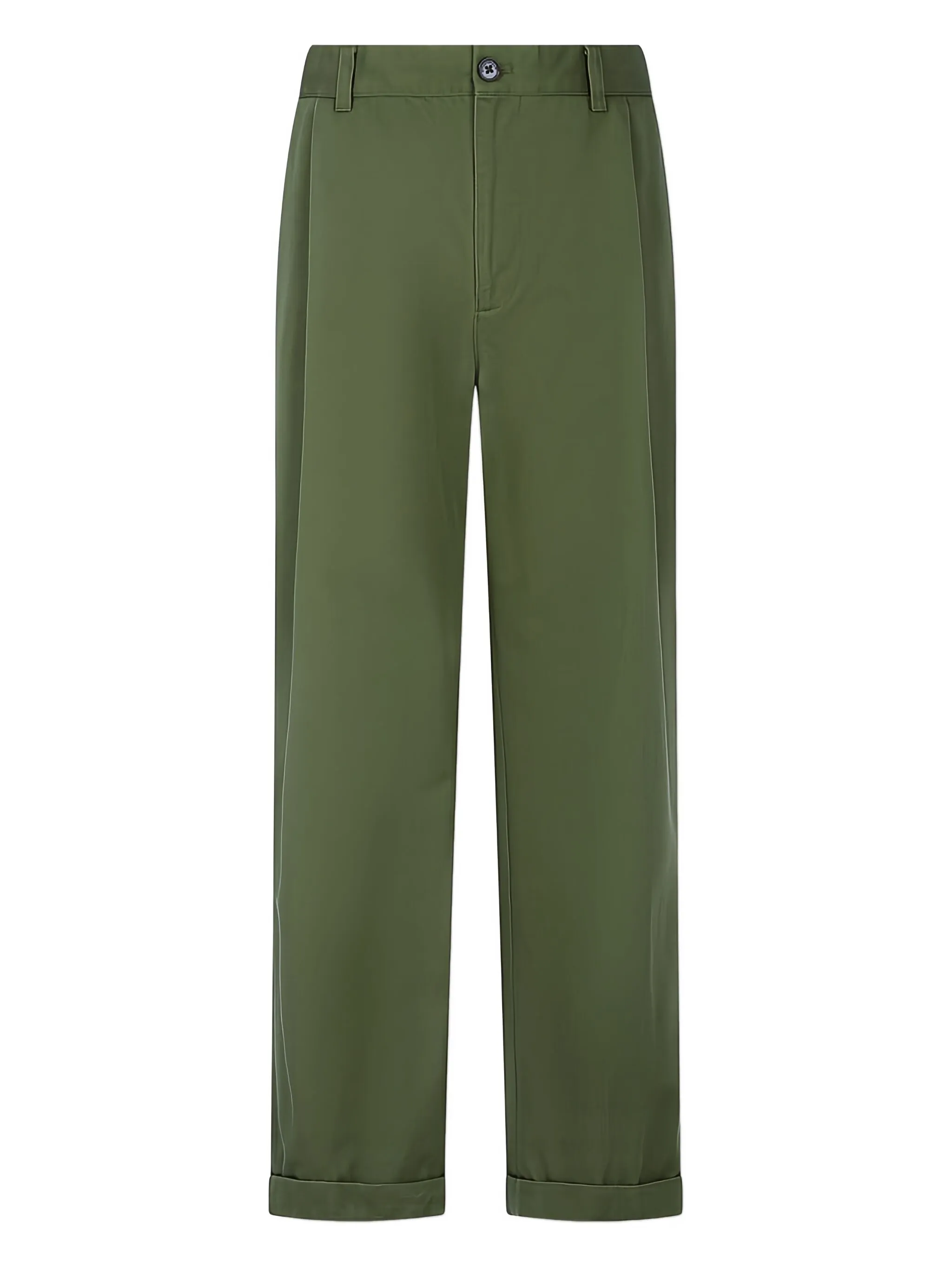 Брюки со складками на пуговицах Man On The Boon., зеленый
Брюки со складками на пуговицах Man On The Boon., зеленый