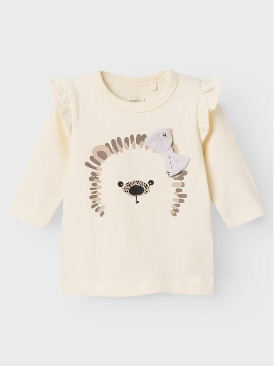 Блуза стандартного кроя Name It, бежевый
Блуза стандартного кроя Name It, бежевый