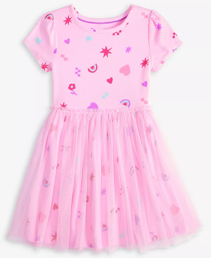 Платье из тюля с принтом Doodle для девочек Epic Threads, розовый
Платье из тюля с принтом Doodle для девочек Epic Threads, розовый