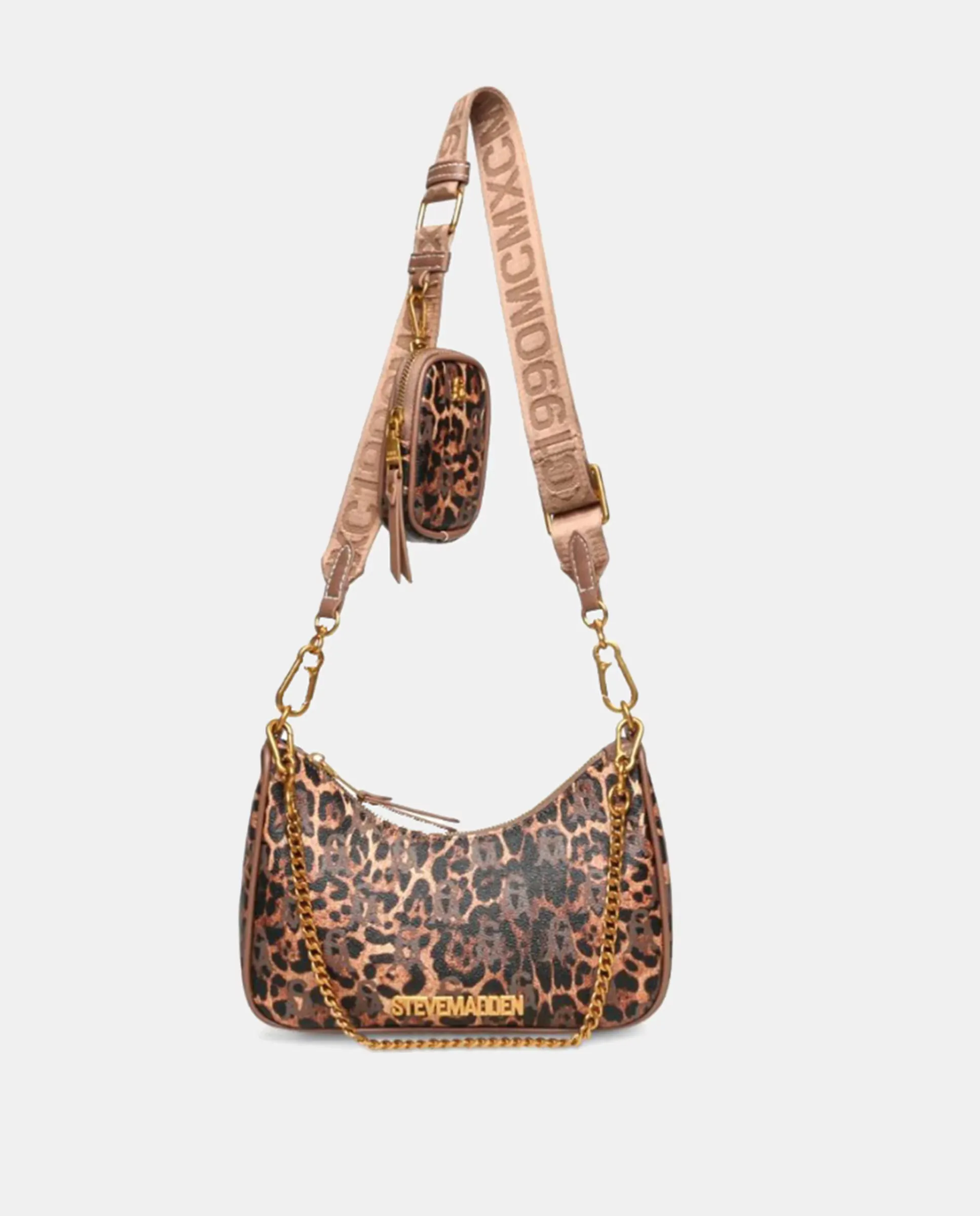 Сумка через плечо с двойной ручкой и брелоком для карт Steve Madden, мультиколор
Сумка через плечо с двойной ручкой и брелоком для карт Steve Madden, мультиколор