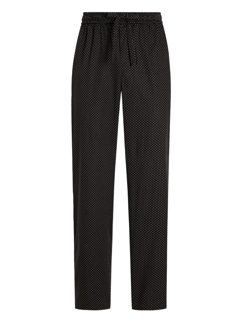 Брюки в мелкую точку с кулиской DOLCE & GABBANA, черный
Брюки в мелкую точку с кулиской DOLCE & GABBANA, черный