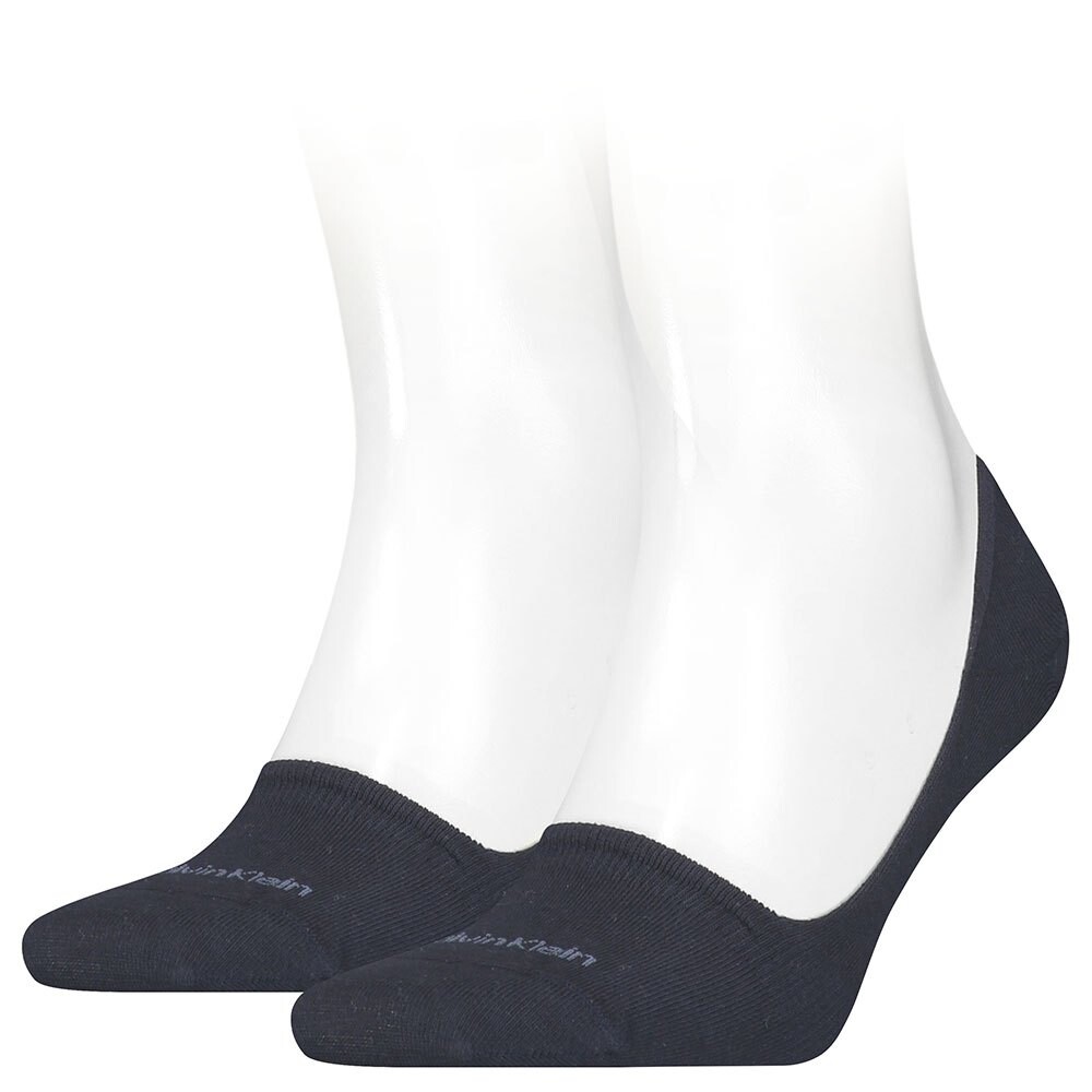 Носки Calvin Klein Footie Mid Cut 2 шт, синий 
Носки Calvin Klein Footie Mid Cut 2 шт, синий