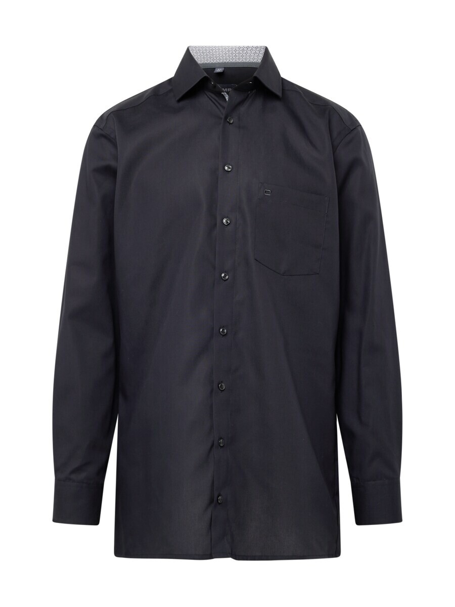 Рубашка на пуговицах стандартного кроя Olymp, черный
Рубашка на пуговицах стандартного кроя Olymp, черный