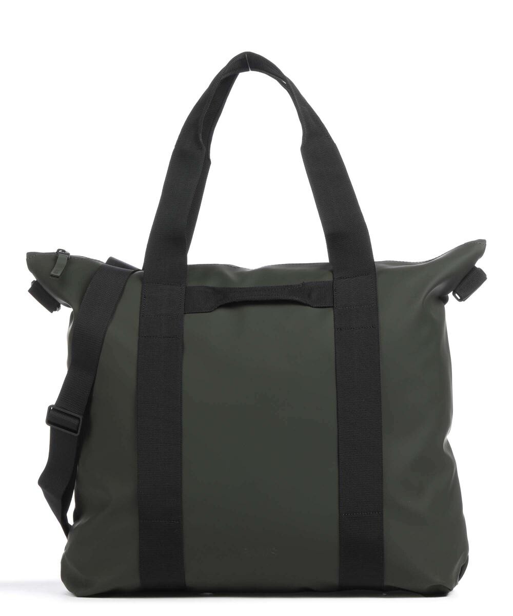 Большая сумка-шопер из полиуретана Rains, зеленый
Большая сумка-шопер из полиуретана Rains, зеленый