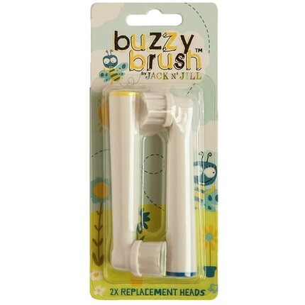 Сменные насадки Jack N' Jill Kids Buzzy Brush, вращающаяся конструкция с мягкой вибрацией — набор из 2 шт.
Сменные насадки Jack N' Jill Kids Buzzy Brush, вращающаяся конструкция с мягкой вибрацией — набор из 2 шт.