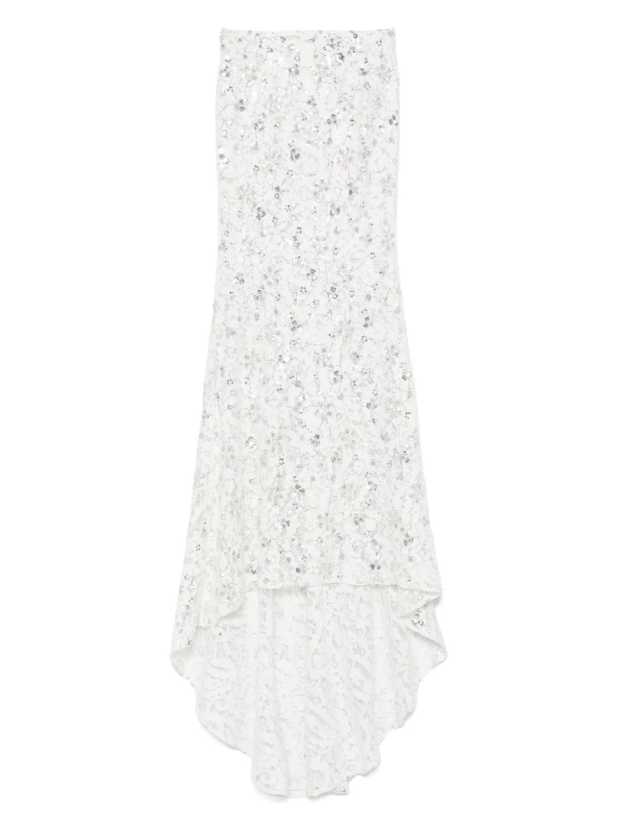 Юбка макси из кружева, украшенная пайетками NISSA, белый
Юбка макси из кружева, украшенная пайетками NISSA, белый