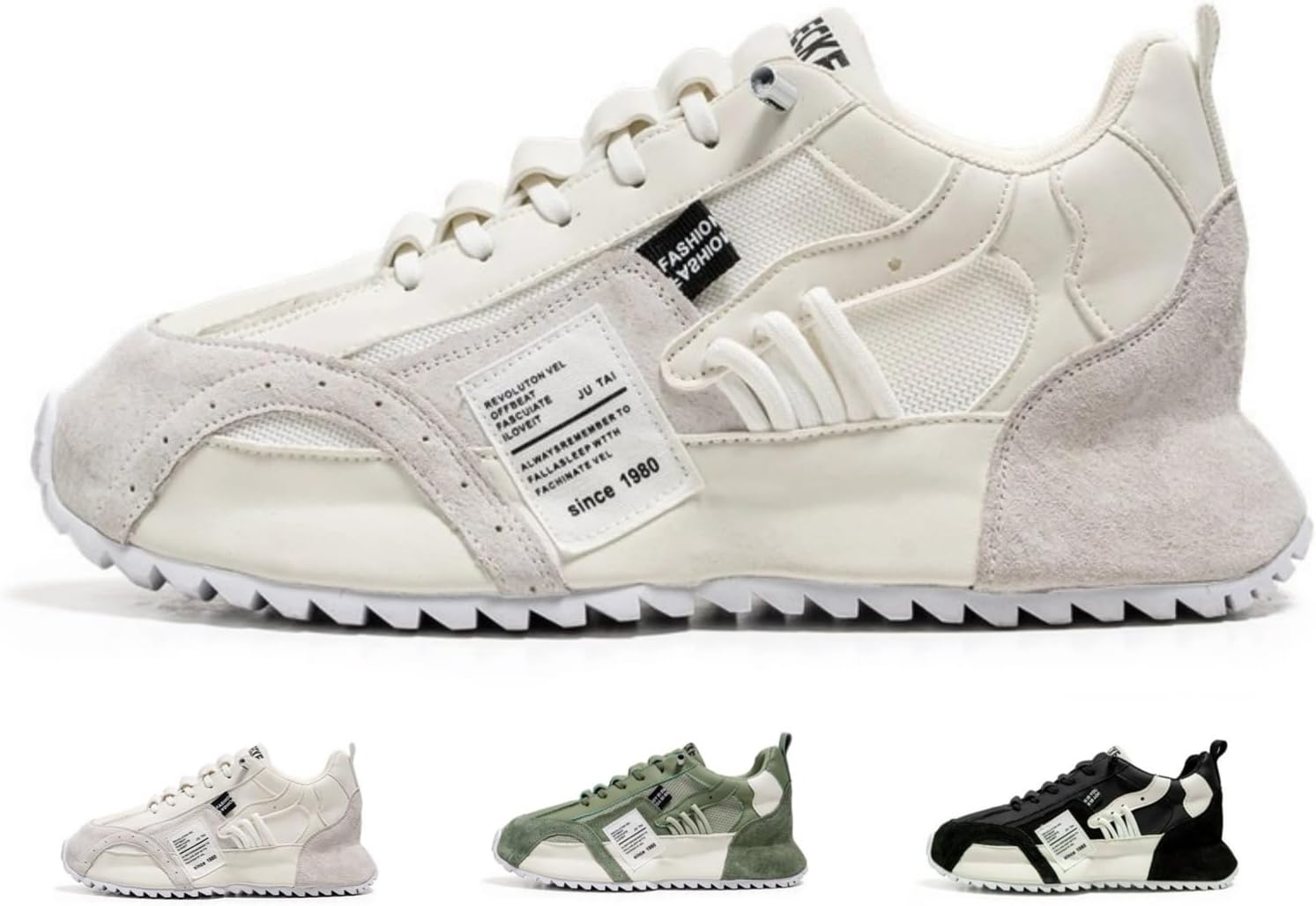 Мужские модные кроссовки на массивной подошве MACEFIL, стильные повседневные дышащие кроссовки «папа», легкая спортивная обувь, белый
Мужские модные кроссовки на массивной подошве MACEFIL, стильные повседневные дышащие кроссовки «папа», легкая спортивная обувь, белый