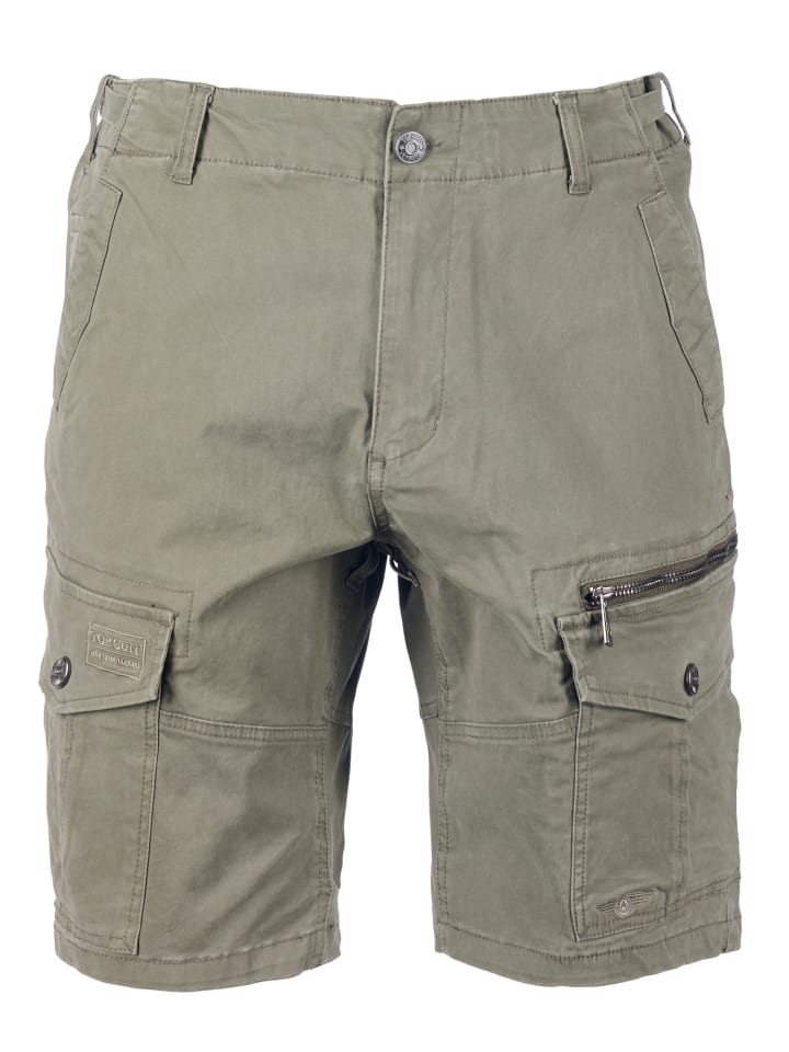 Шорты-карго TG25006 оливкового цвета TOP GUN
Шорты-карго TG25006 оливкового цвета TOP GUN