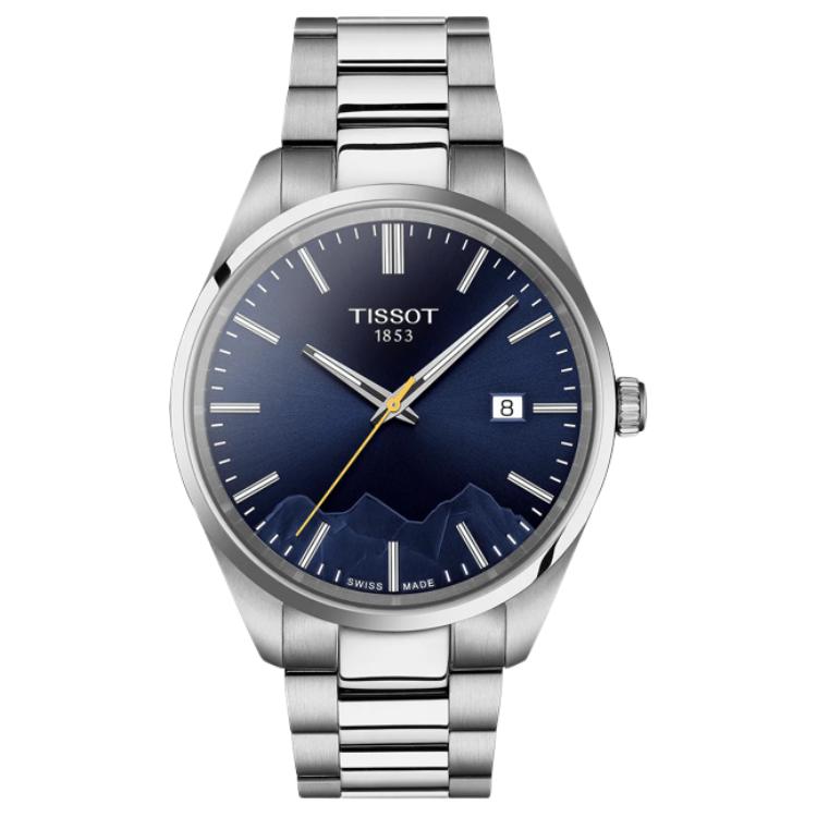 TISSOT Часы мужские PR Collection с кварцевым механизмом, синий циферблат 40 мм, корпус из нержавеющей стали, браслет из нержавеющей стали
TISSOT Часы мужские PR Collection с кварцевым механизмом, синий циферблат 40 мм, корпус из нержавеющей стали, браслет из нержавеющей стали