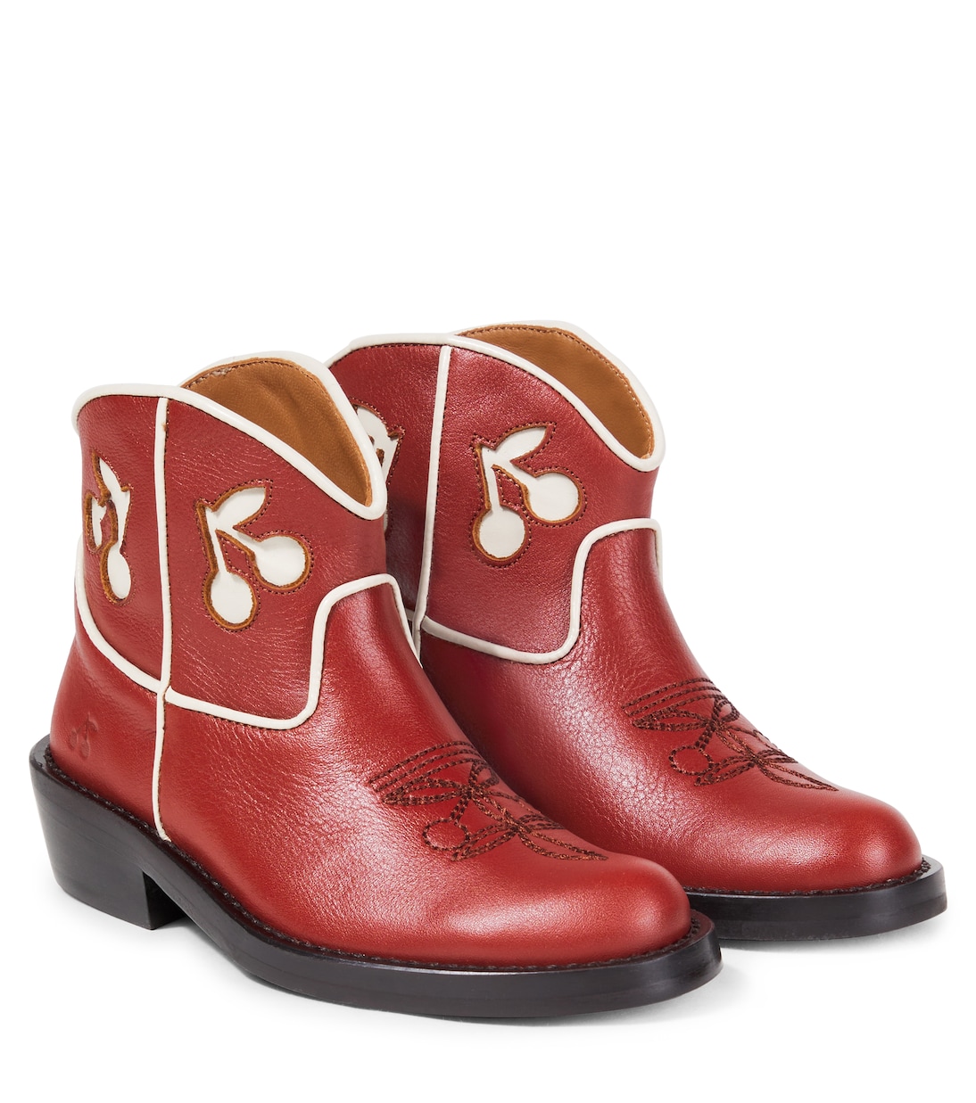 Вышитые кожаные ботильоны Bonpoint, Ecureuil
Вышитые кожаные ботильоны Bonpoint, Ecureuil