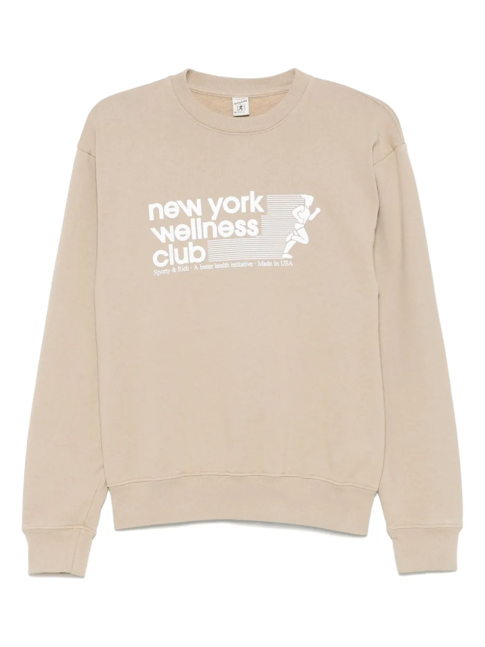 Толстовка с круглым вырезом Sporty & Rich, нейтральный
Толстовка с круглым вырезом Sporty & Rich, нейтральный