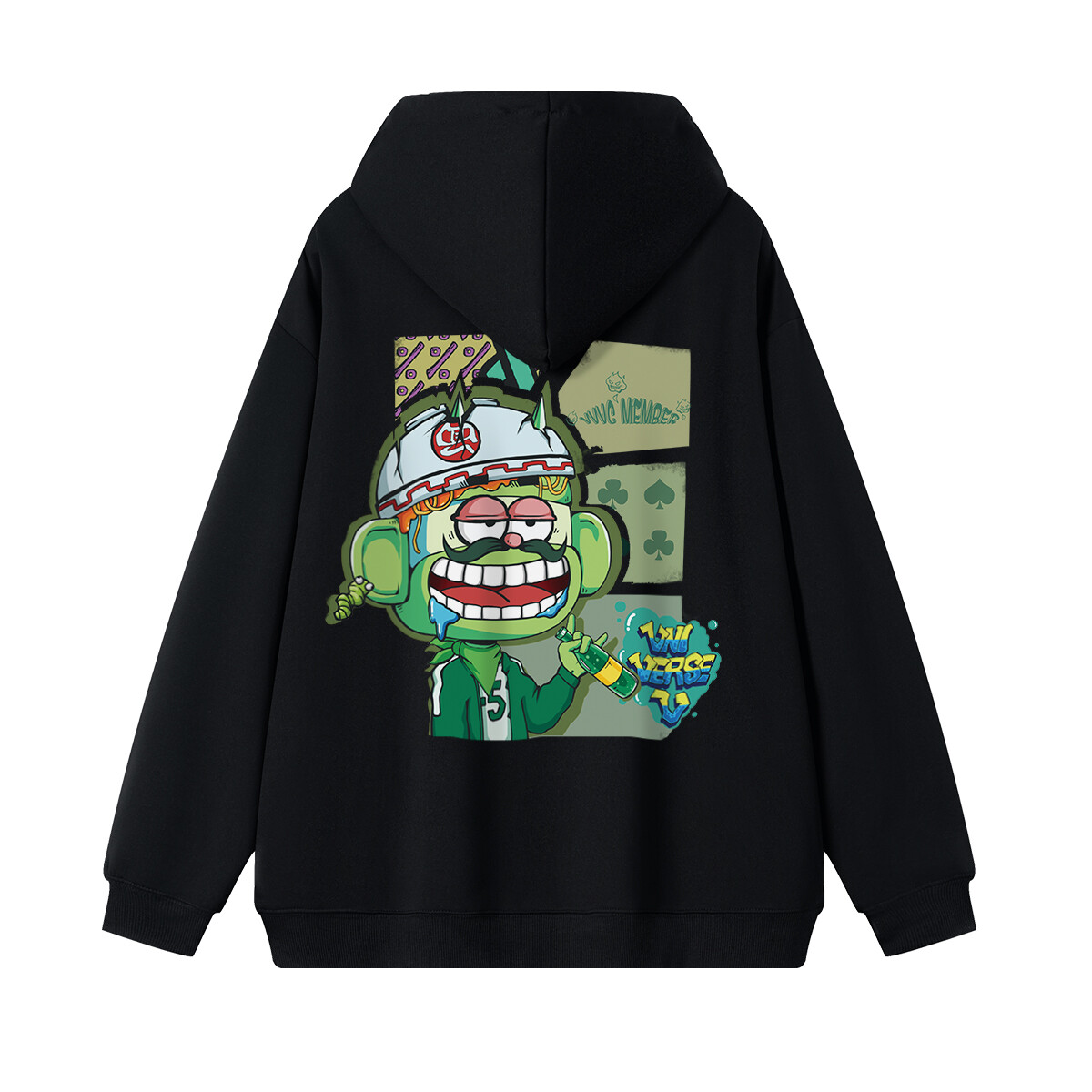 Толстовка унисекс VniVerseVClub, Черный 
Толстовка унисекс VniVerseVClub, Черный