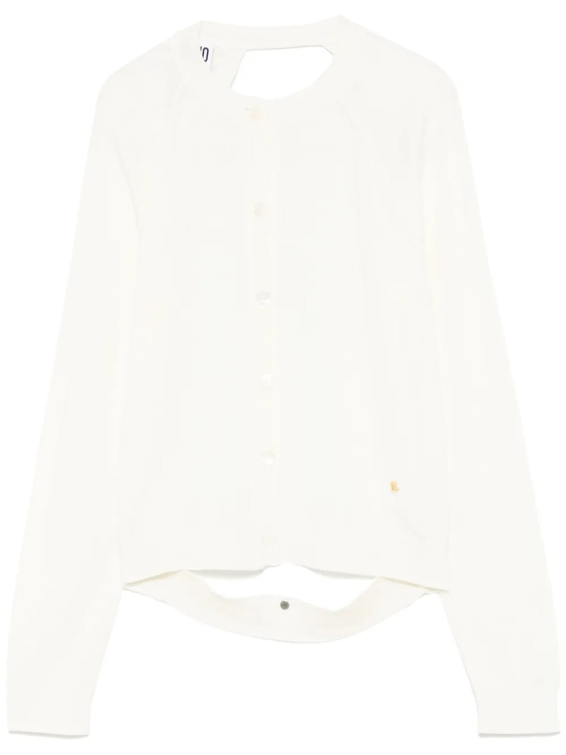 Moschino кардиган с открытой спиной, нейтральный
Moschino кардиган с открытой спиной, нейтральный