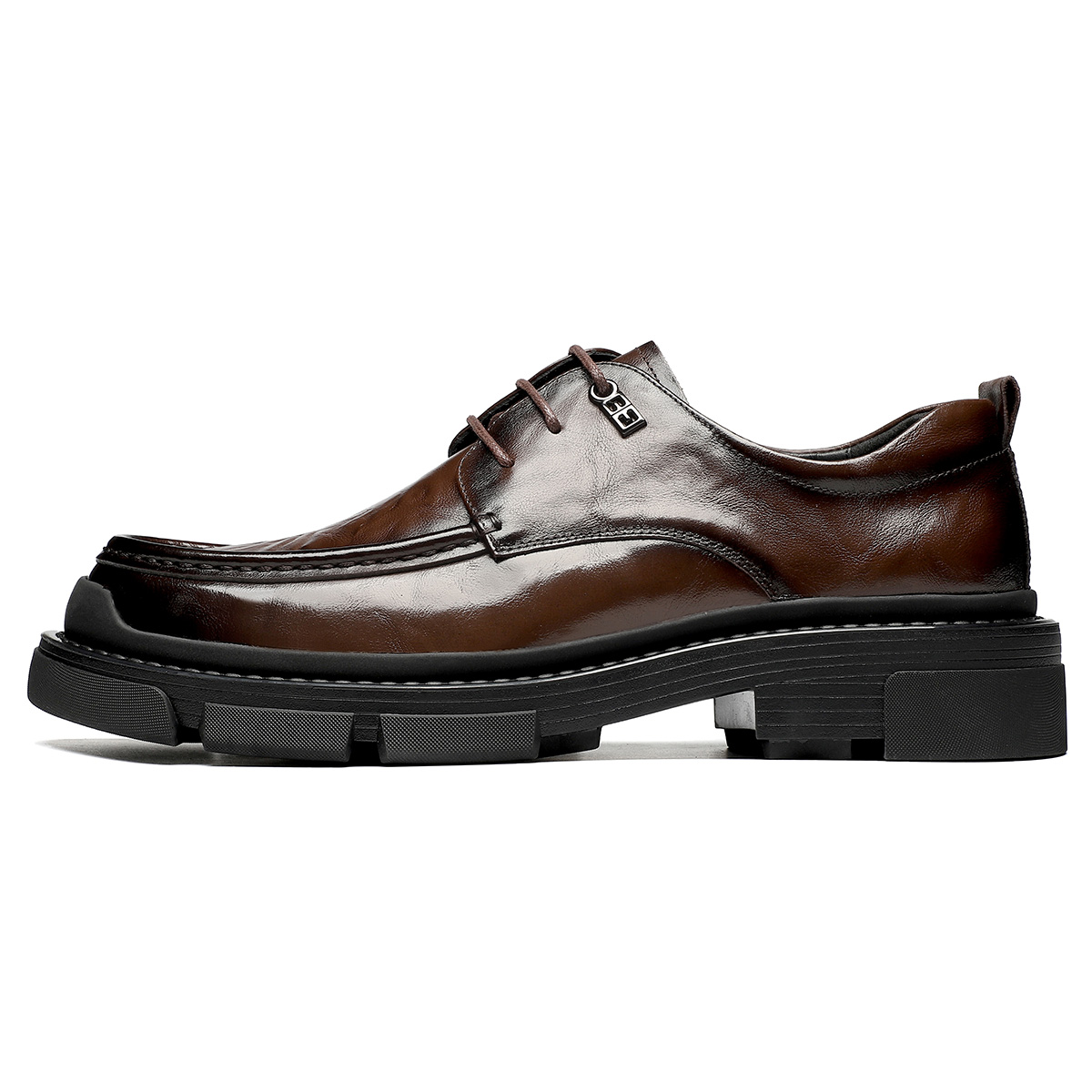 ST&SAT Мужские повседневные туфли мужские низкие топы коричневые, цвет Brown 
ST&SAT Мужские повседневные туфли мужские низкие топы коричневые, цвет Brown