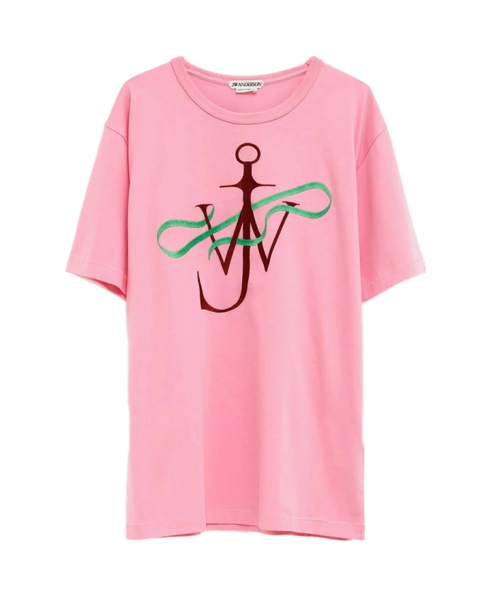 Футболка с якорем и лентой Jw Anderson, розовый
Футболка с якорем и лентой Jw Anderson, розовый