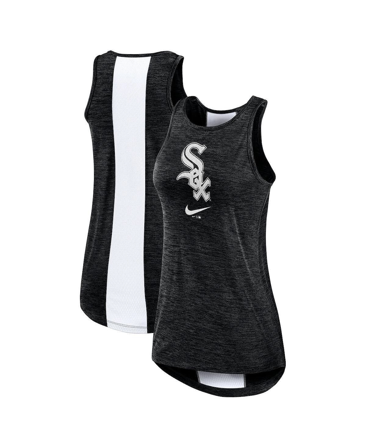 Женская черная майка Chicago White Sox Right Mix с высоким воротником Nike, черный
Женская черная майка Chicago White Sox Right Mix с высоким воротником Nike, черный