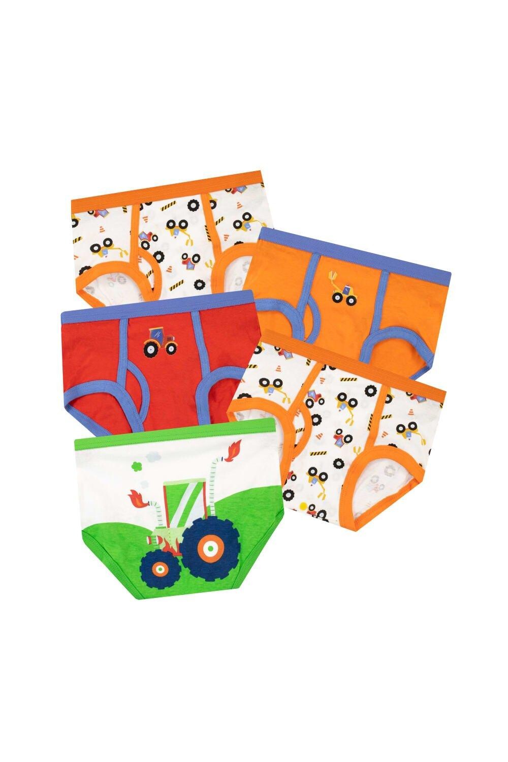 Комплект тракторного нижнего белья, 5 шт. Harry Bear, оранжевый
Комплект тракторного нижнего белья, 5 шт. Harry Bear, оранжевый