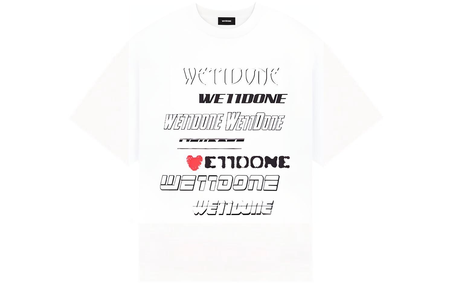 SS23 Футболка унисекс белая We11Done, белый
SS23 Футболка унисекс белая We11Done, белый