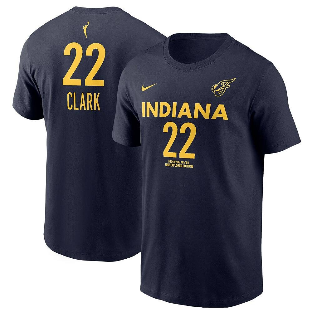 Футболка унисекс Nike Caitlin Clark Indiana Fever 2024 WNBA Draft Explorer Edition с именем и номером игрока, цвет Wnb Navy
Футболка унисекс Nike Caitlin Clark Indiana Fever 2024 WNBA Draft Explorer Edition с именем и номером игрока, цвет Wnb Navy