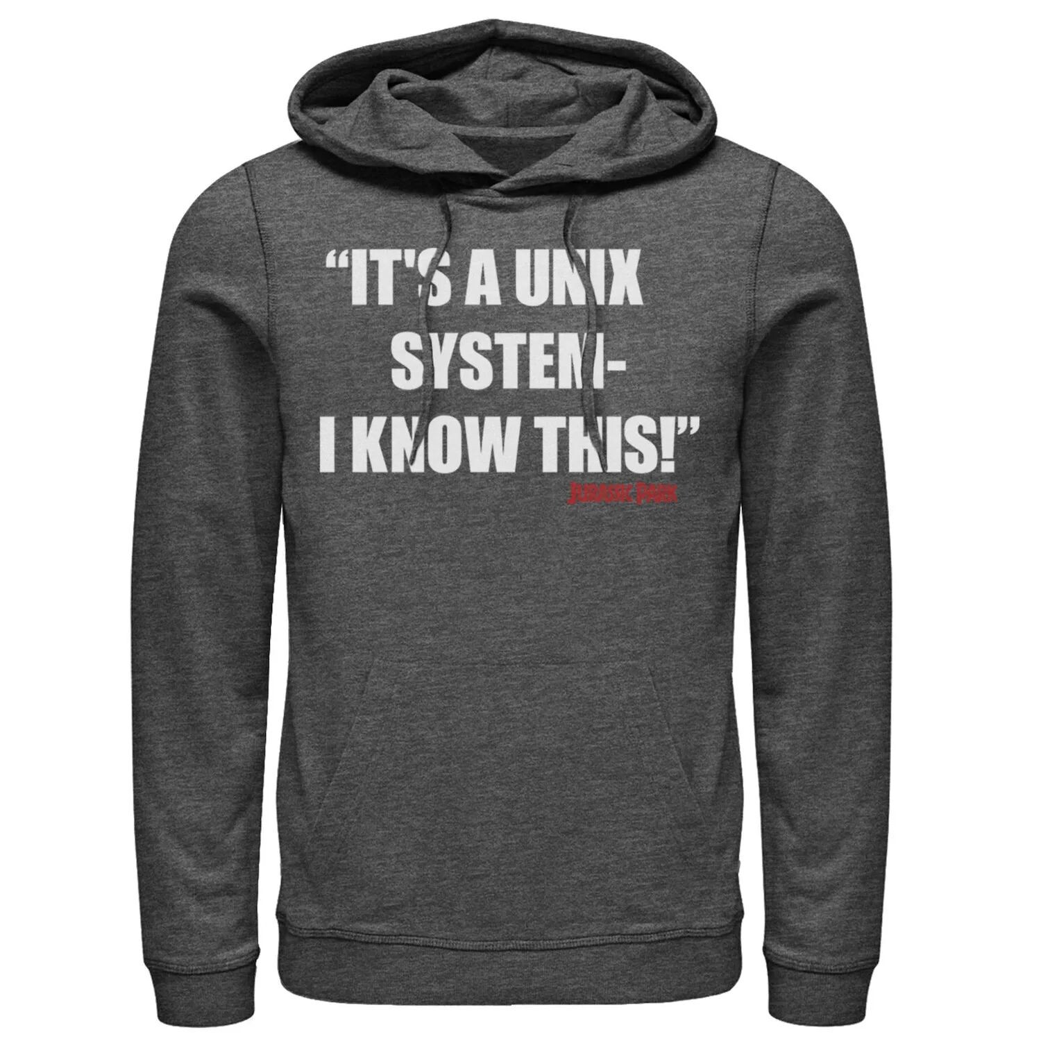 Мужская толстовка с капюшоном «Парк Юрского периода. Это Unix-система. Я знаю эту толстовку». Licensed Character
Мужская толстовка с капюшоном «Парк Юрского периода. Это Unix-система. Я знаю эту толстовку». Licensed Character