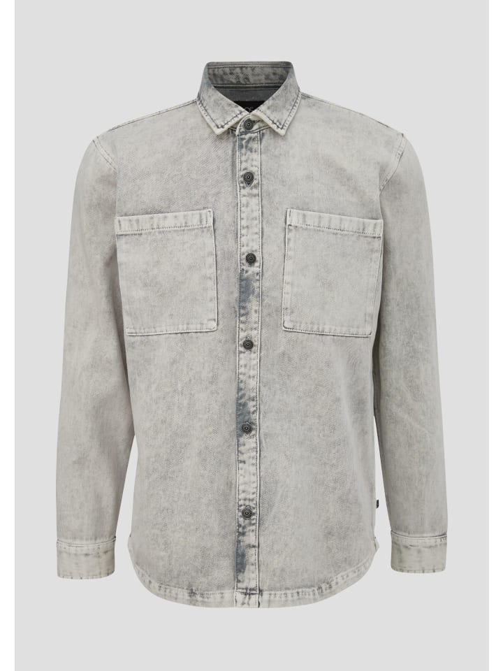 Рубашка 91Y2_светло-серая QS
Рубашка 91Y2_светло-серая QS