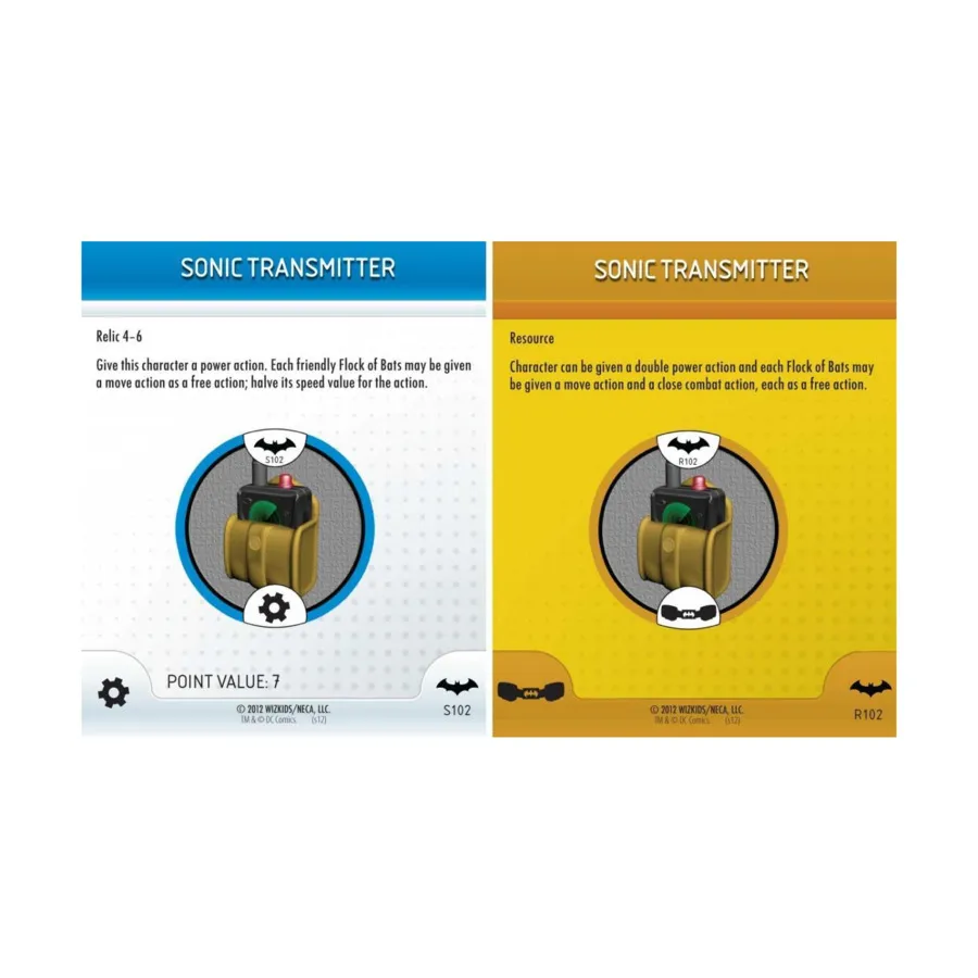 Звуковой передатчик (ограниченная серия) R102/S102 (LE), DC HeroClix - Batman - Singles
Звуковой передатчик (ограниченная серия) R102/S102 (LE), DC HeroClix - Batman - Singles