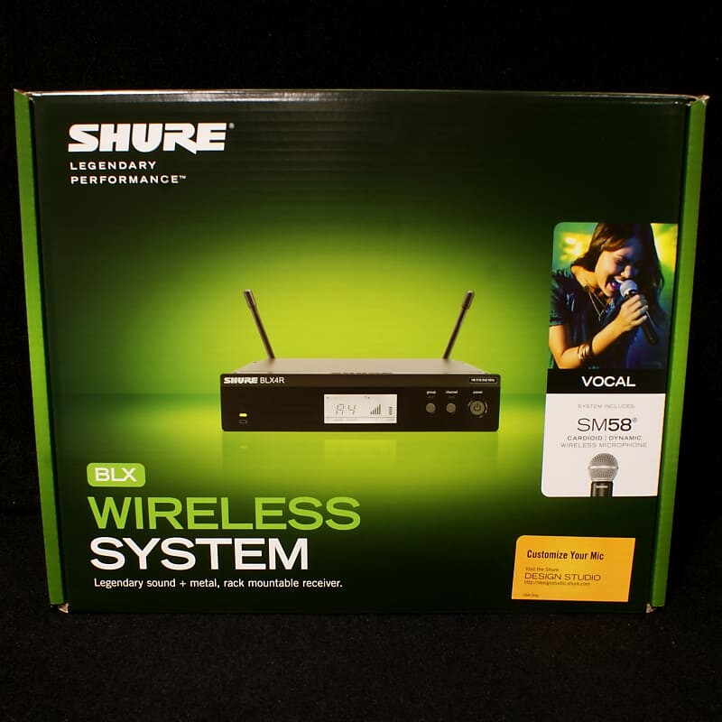 Микрофон Shure BLX24R/SM58
Микрофон Shure BLX24R/SM58