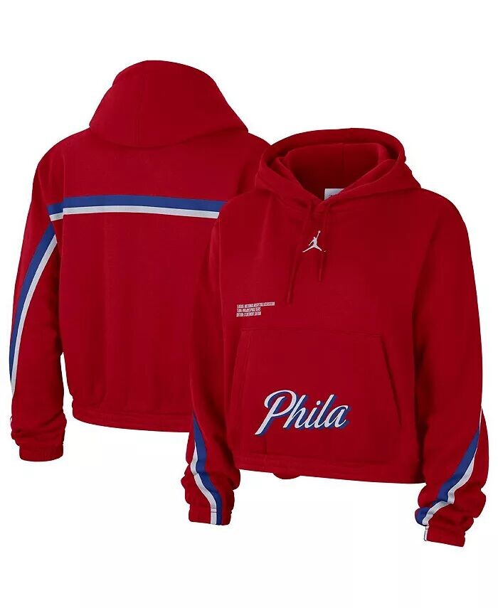 Женский красный пуловер с капюшоном Philadelphia 76ers Courtside Statement Edition Jordan
Женский красный пуловер с капюшоном Philadelphia 76ers Courtside Statement Edition Jordan