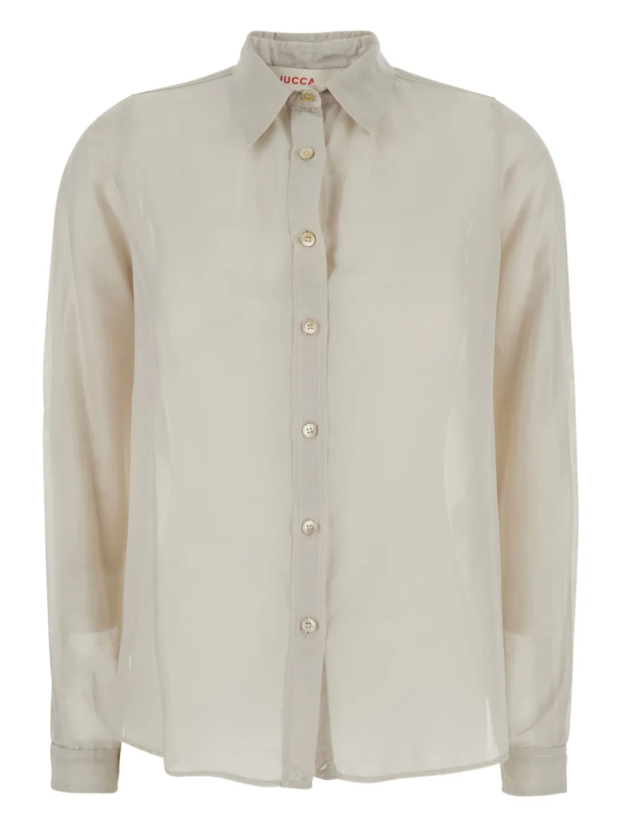 Рубашка с длинным рукавом Jucca, нейтральный
Рубашка с длинным рукавом Jucca, нейтральный