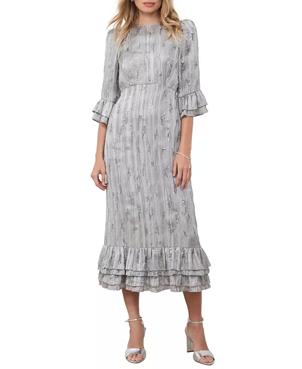 Женское платье миди с украшениями Mint Velvet, серый
Женское платье миди с украшениями Mint Velvet, серый