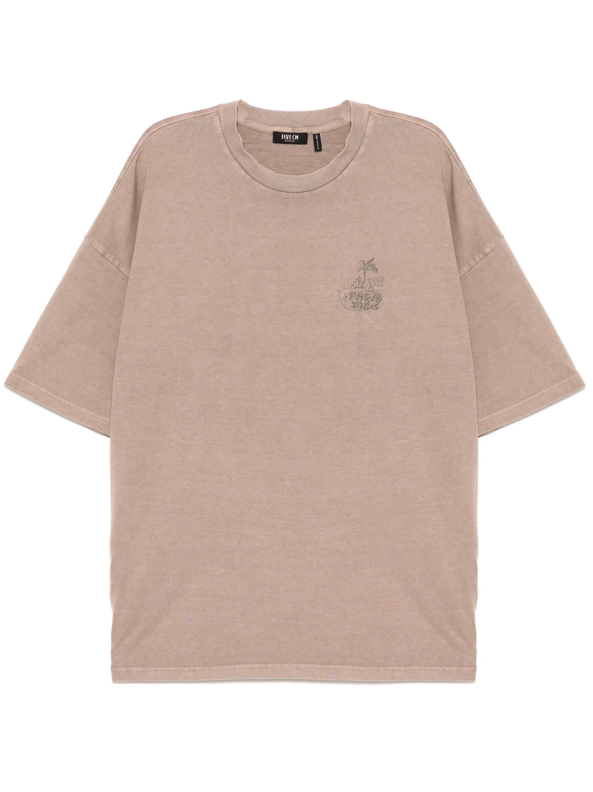 Футболка с графичным принтом Five Cm, коричневый
Футболка с графичным принтом Five Cm, коричневый