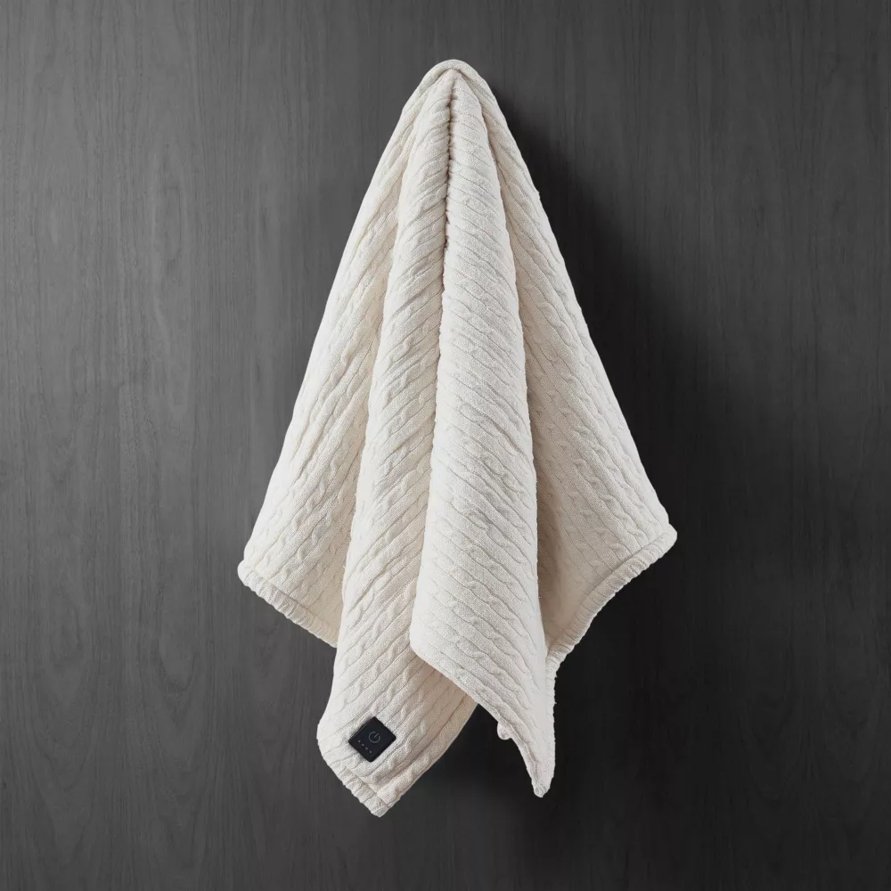 Уютный плед Brookstone с подогревом, коричневый, цвет Sweater Knit Ivory
Уютный плед Brookstone с подогревом, коричневый, цвет Sweater Knit Ivory