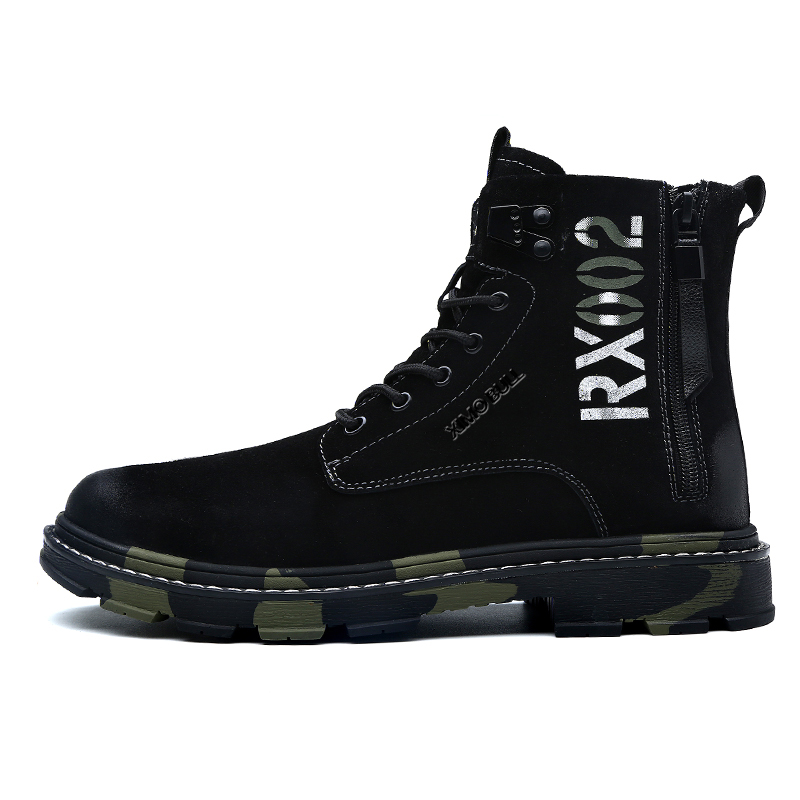 XIMO BULL Утепленные короткие мартинсы унисекс черные, цвет Black-Fleece-Lined
XIMO BULL Утепленные короткие мартинсы унисекс черные, цвет Black-Fleece-Lined