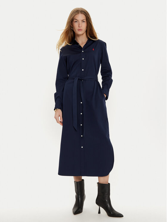 Платье-рубашка regular fit 211944007003 Polo Ralph Lauren, синий
Платье-рубашка regular fit 211944007003 Polo Ralph Lauren, синий