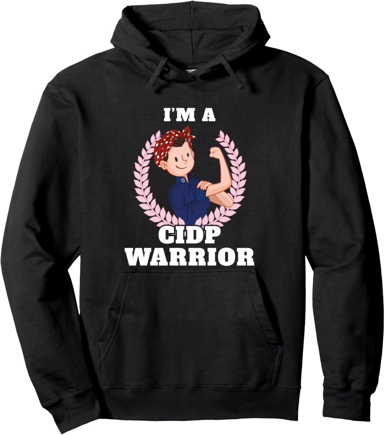 Толстовка с капюшоном «Я воин CIDP» Cidp Awareness Support Apparel, черный
Толстовка с капюшоном «Я воин CIDP» Cidp Awareness Support Apparel, черный