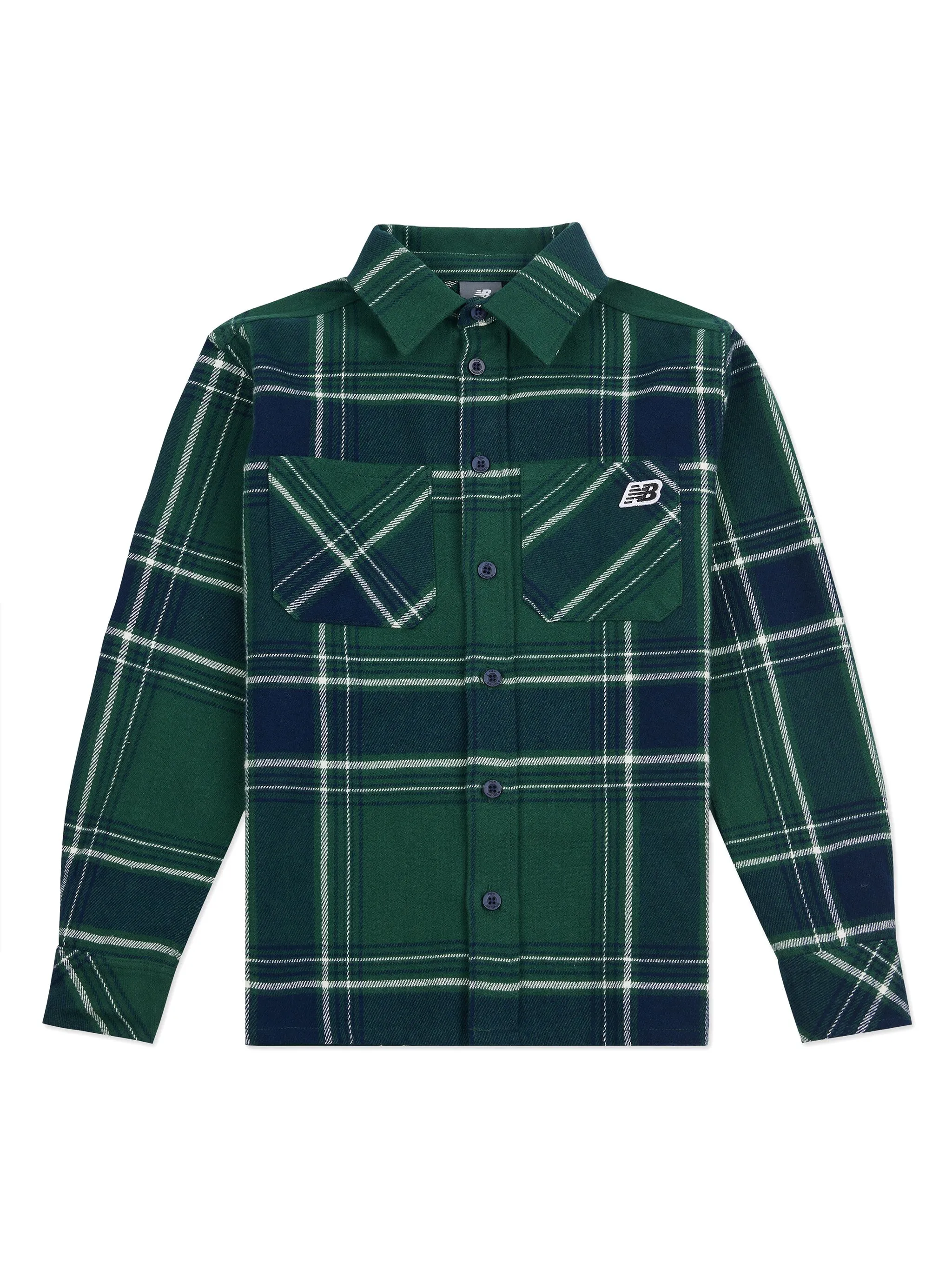 Рубашка с вышитым логотипом New Balance Kids, зеленый
Рубашка с вышитым логотипом New Balance Kids, зеленый