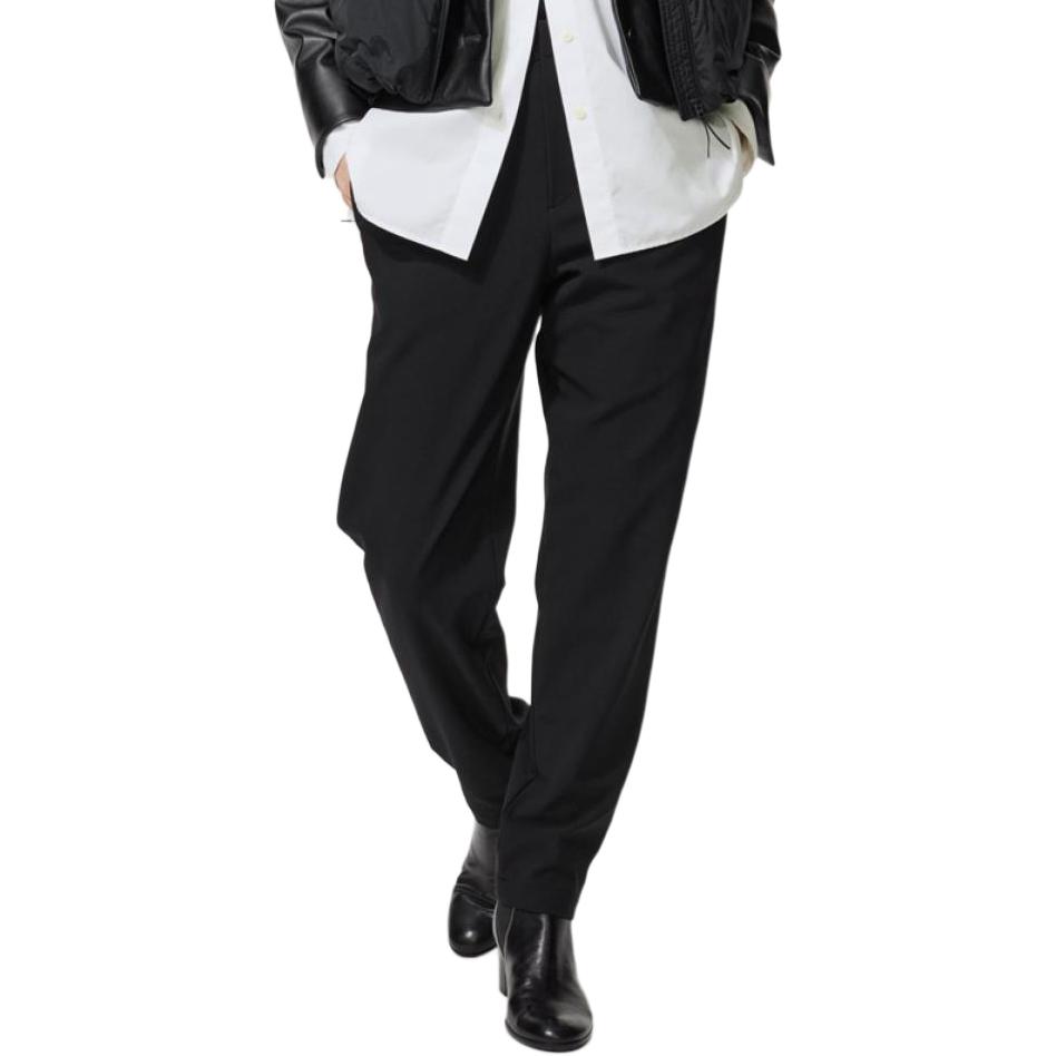 Женские повседневные брюки черного цвета UNIQLO, черный
Женские повседневные брюки черного цвета UNIQLO, черный