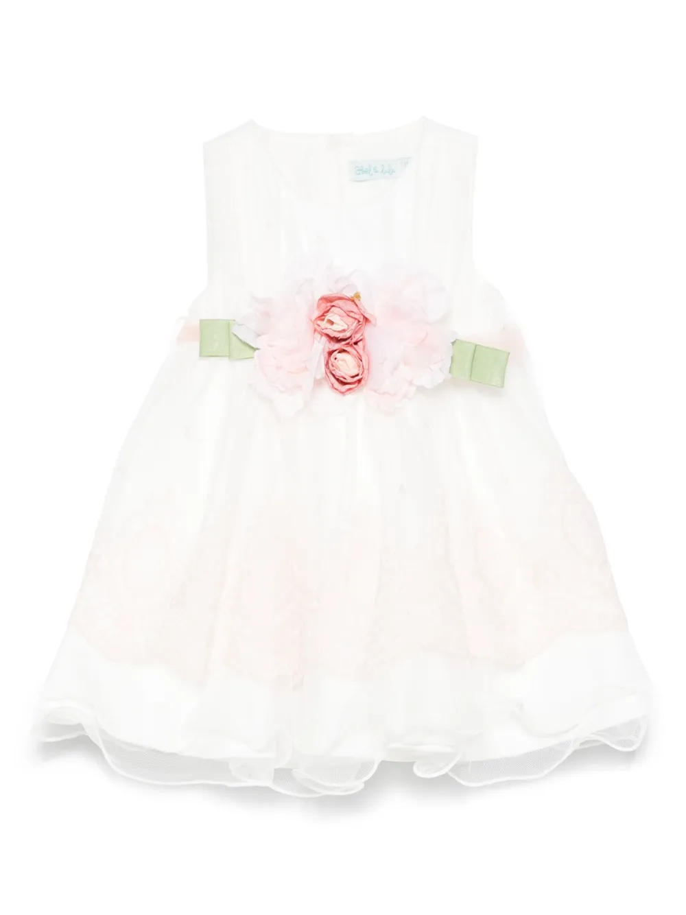 Платье из тюля с вышивкой Abel & Lula, белый
Платье из тюля с вышивкой Abel & Lula, белый