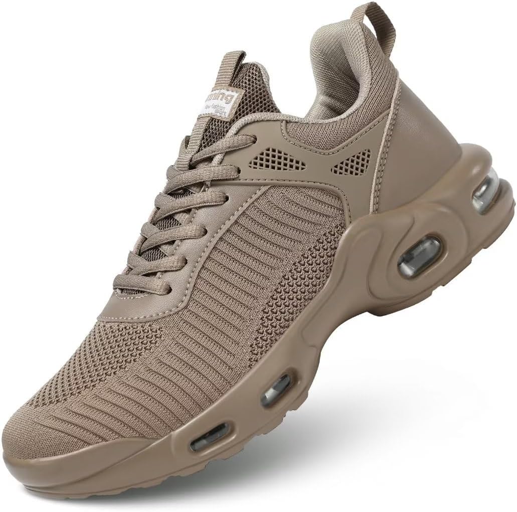 Мужские кроссовки Air для бега Легкие дышащие прогулочные кроссовки Нескользящие модные кеды Сетчатые спортивные кроссовки для тренировки и повседневной носки Kapsen, хаки
Мужские кроссовки Air для бега Легкие дышащие прогулочные кроссовки Нескользящие модные кеды Сетчатые спортивные кроссовки для тренировки и повседневной носки Kapsen, хаки