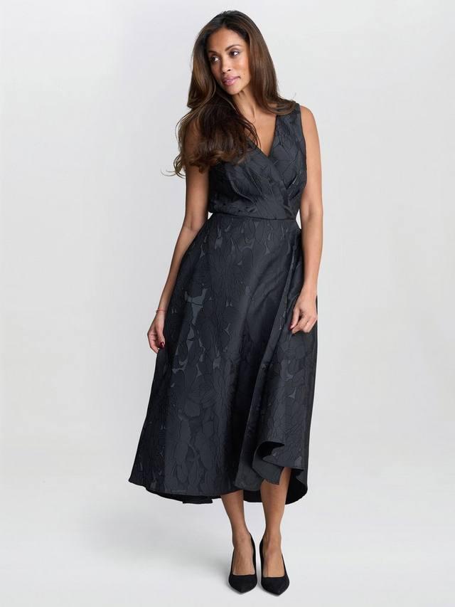 Платье миди Sandie Jacquard Gina Bacconi, Black
Платье миди Sandie Jacquard Gina Bacconi, Black