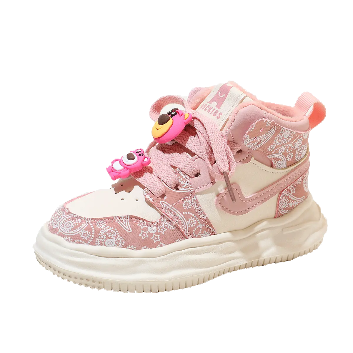 Нескользящие, легкие, амортизирующие, теплые, детские, повседневные кроссовки для детей ABC KIDS, бежевый/розовый
Нескользящие, легкие, амортизирующие, теплые, детские, повседневные кроссовки для детей ABC KIDS, бежевый/розовый