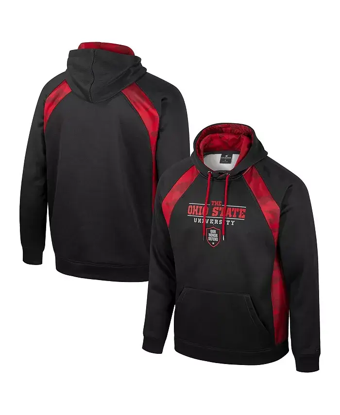 Мужская толстовка с капюшоном Big Tall On Honor черного цвета Ohio State Buckeyes Colosseum
Мужская толстовка с капюшоном Big Tall On Honor черного цвета Ohio State Buckeyes Colosseum